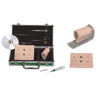 Can the modules in the local anesthesia training Kit be replaced?