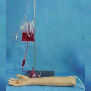 How does the venipuncture arm Model help healthcare professionals improve their skills?