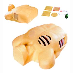 How does the thoracic puncture drainage model redefine the puncture experience