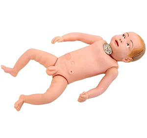 How does the Advanced Infant Tracheotomy Care model simulate emergency situations