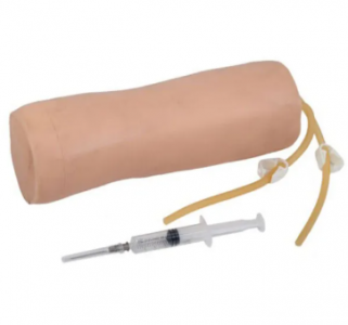 Operation steps of the elbow vein puncture training model