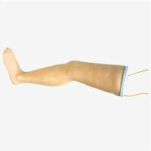 The function of the advanced intravenous infusion leg model