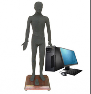 The function of the multimedia massage and acupoint electronic human body model